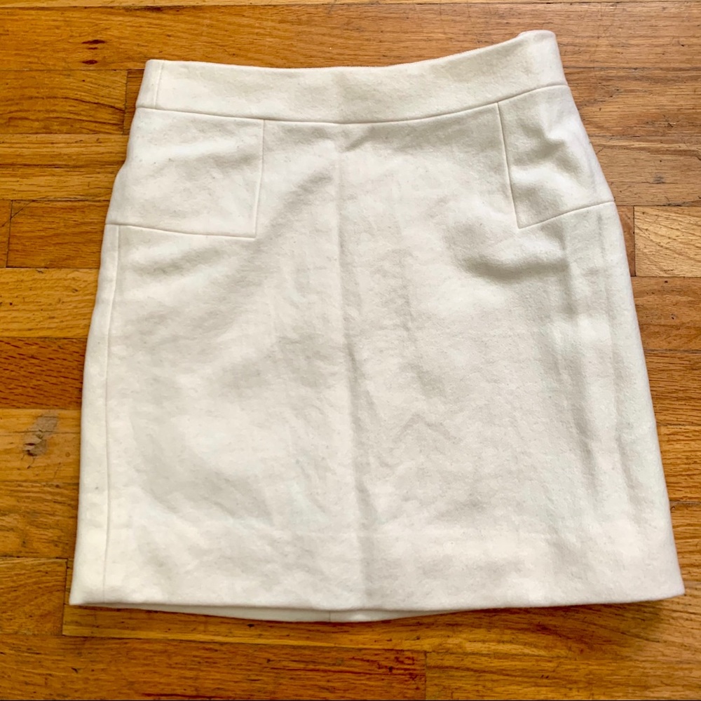 J. Crew Wool Blend Pencil Skirt